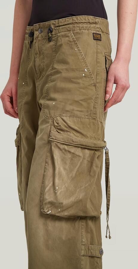 G-Star RAW Balloon Cargobroek Groen Dames - Foto 5