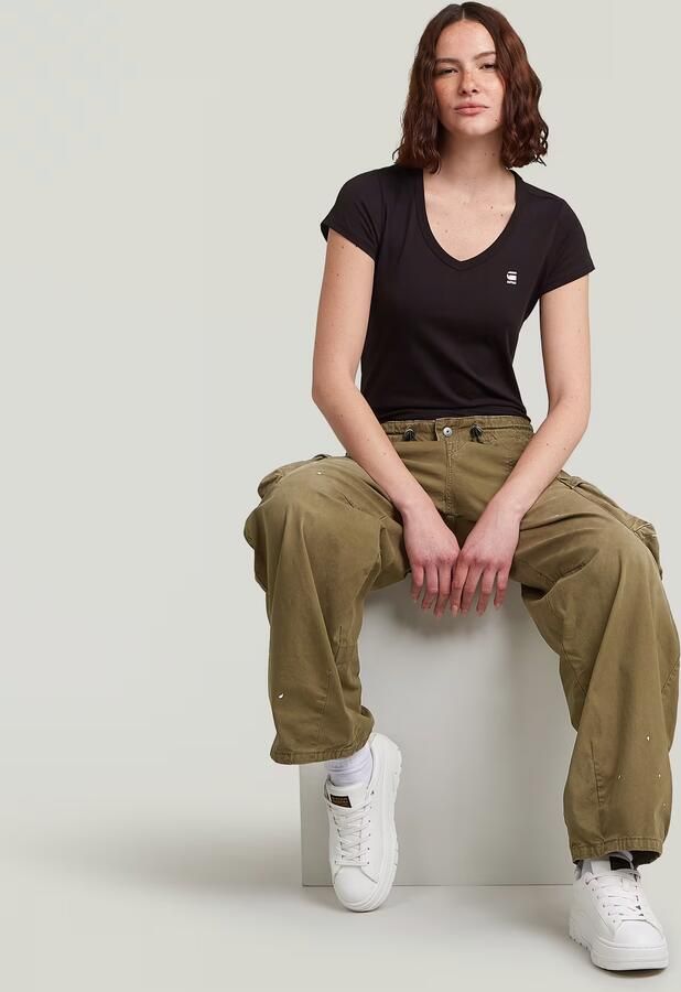 G-Star RAW Balloon Cargobroek Groen Dames - Foto 3