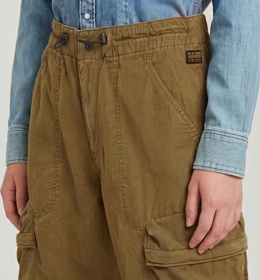 G-Star RAW Balloon Cargobroek Groen Dames - Foto 5