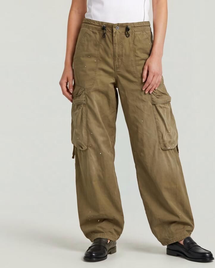 G-Star RAW Balloon Cargobroek Groen Dames - Foto 5