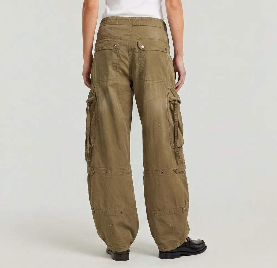 G-Star RAW Balloon Cargobroek Groen Dames - Foto 3