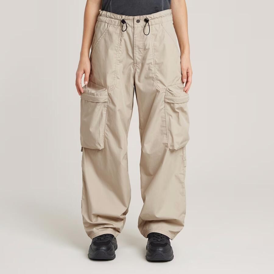 G-Star RAW Balloon High Waist Cargobroek Beige Dames - Foto 7