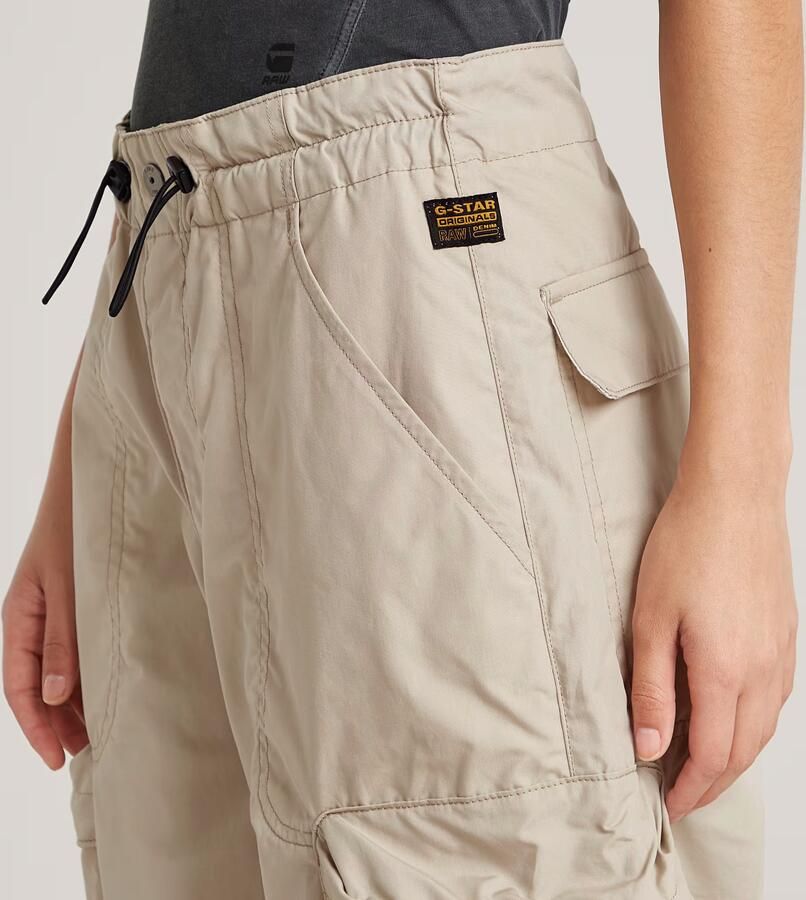 G-Star RAW Balloon High Waist Cargobroek Beige Dames - Foto 5