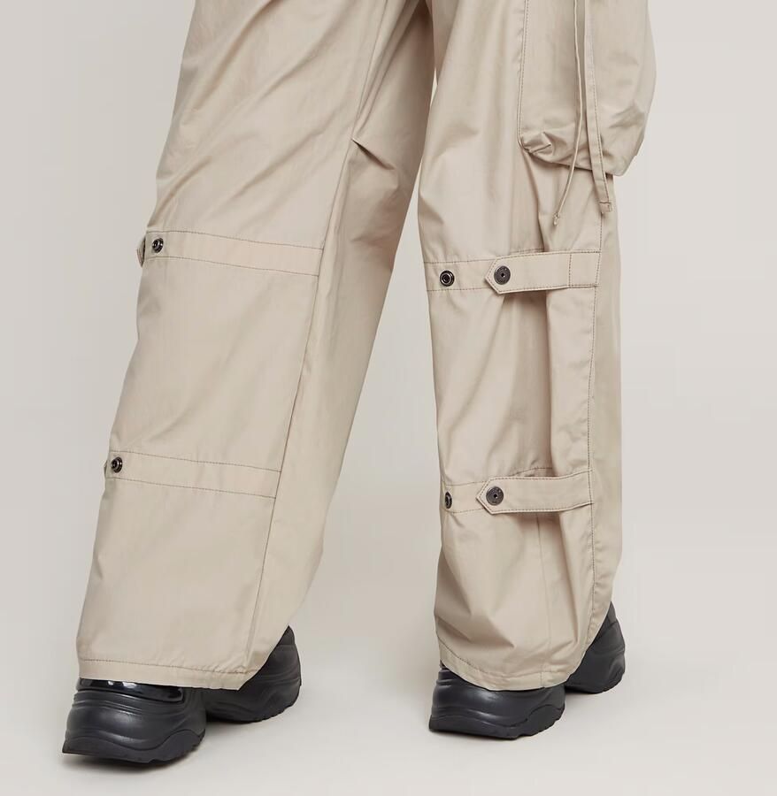 G-Star RAW Balloon High Waist Cargobroek Beige Dames - Foto 4