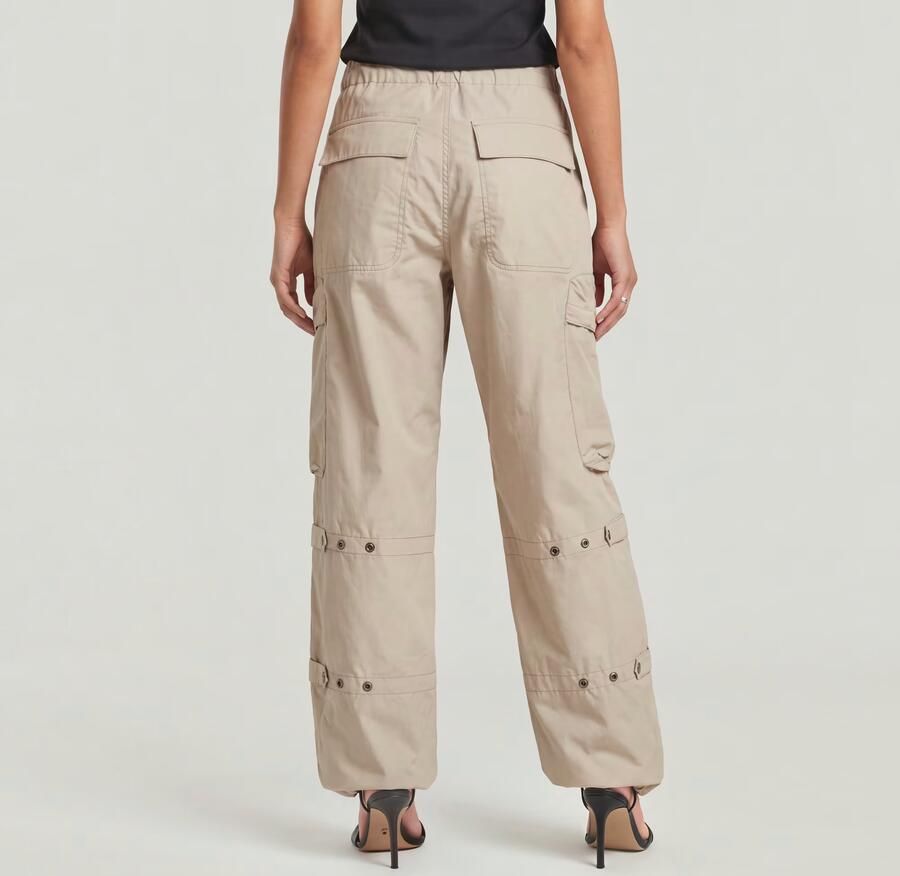 G-Star RAW Balloon High Waist Cargobroek Beige Dames - Foto 4