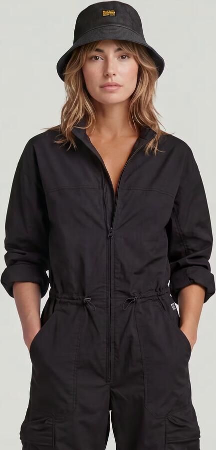 G-Star RAW Balloon Jumpsuit Zwart Dames - Foto 6