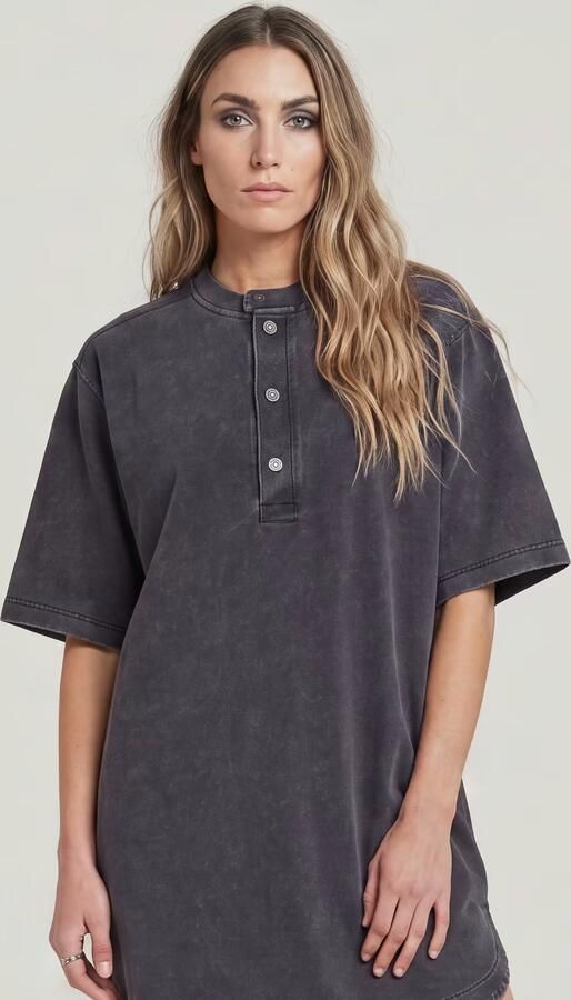 G-Star RAW Balloon Loose Sweater Jurk Zwart Dames - Foto 6