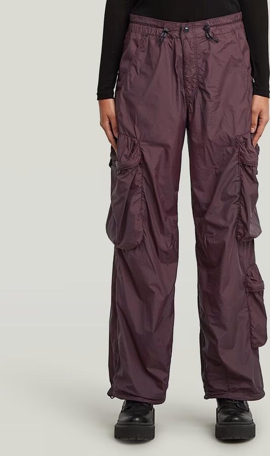 G-Star RAW Balloon Multi Pocket Cargobroek Paars Dames