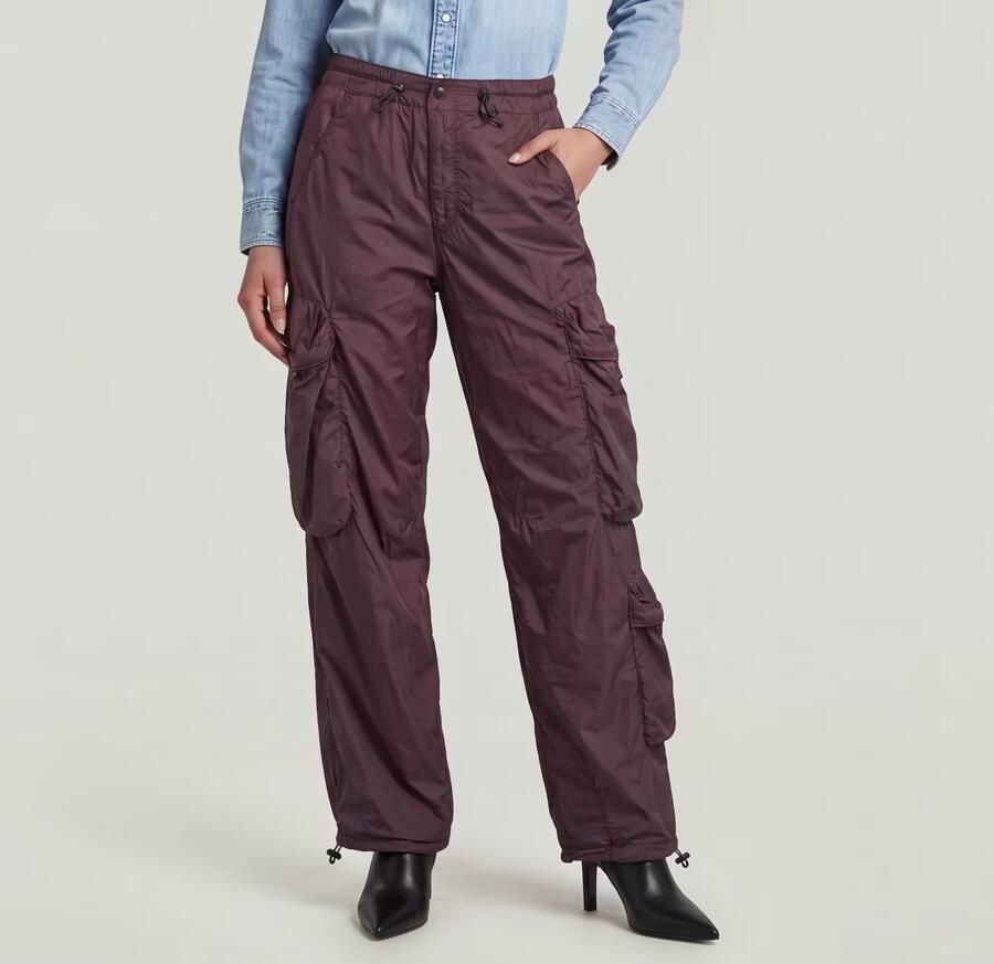 G-Star RAW Balloon Multi Pocket Cargobroek Paars Dames - Foto 4