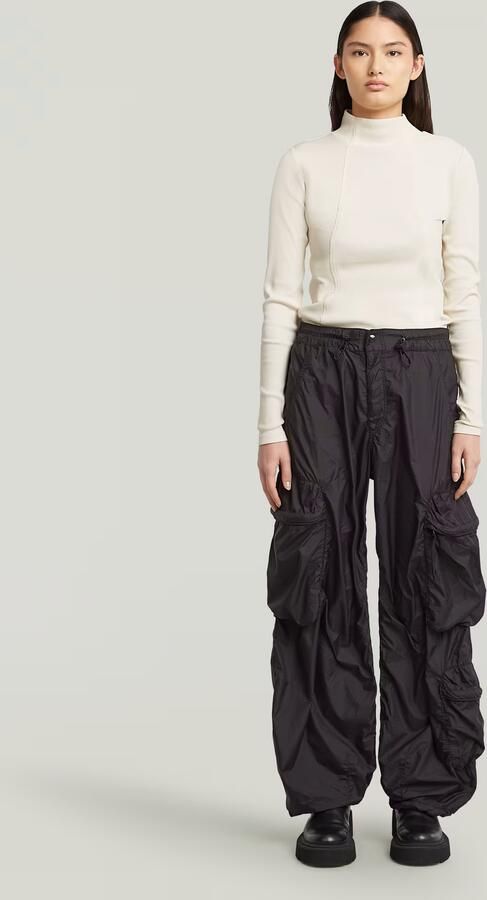 G-Star RAW Balloon Multi Pocket Cargobroek Zwart Dames - Foto 7