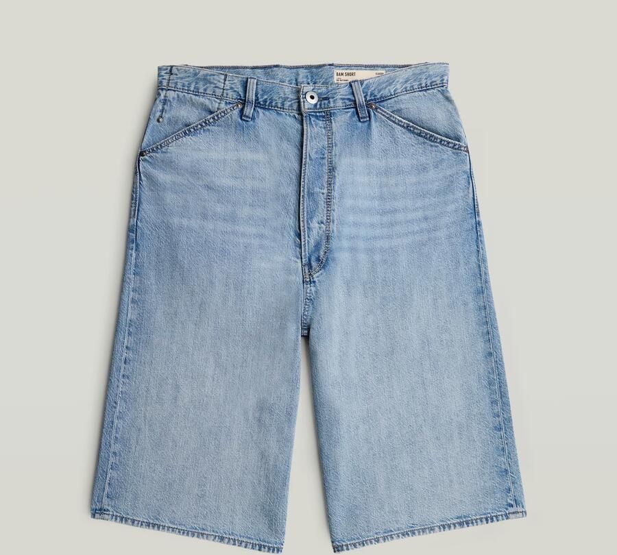 G-Star RAW Bam Jorts Lichtblauw Heren - Foto 4