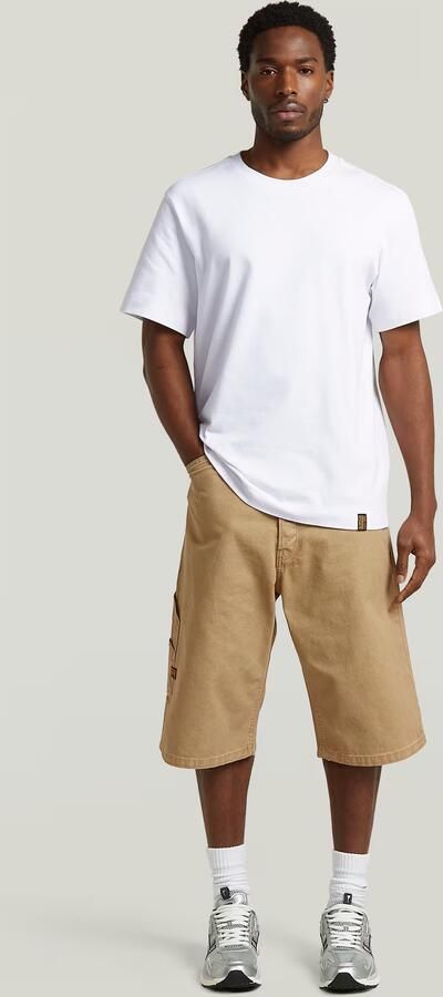 G-Star RAW Bam Logger Jorts Beige Heren - Foto 6