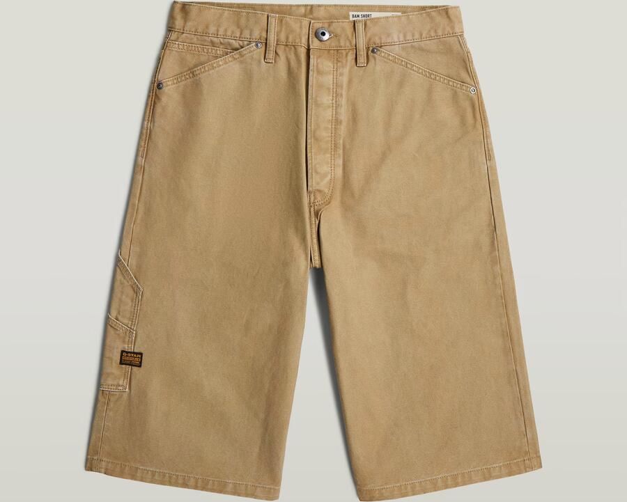 G-Star RAW Bam Logger Jorts Beige Heren - Foto 3