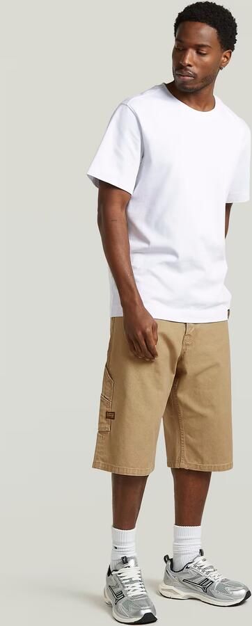 G-Star RAW Bam Logger Jorts Beige Heren - Foto 7