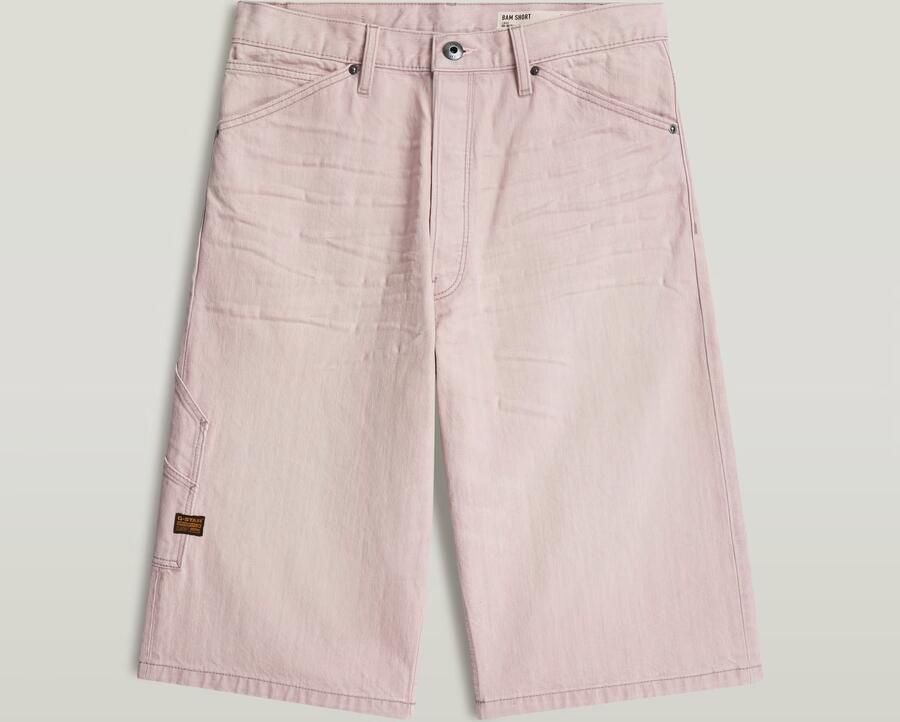 G-Star RAW Bam Logger Jorts Roze Heren - Foto 3