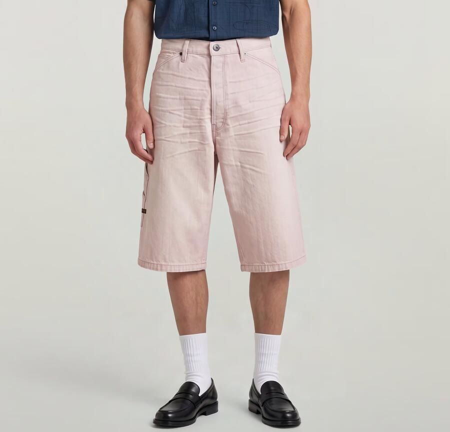G-Star RAW Bam Logger Jorts Roze Heren - Foto 6