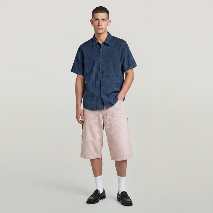 G-Star RAW Bam Logger Jorts Roze Heren - Foto 3