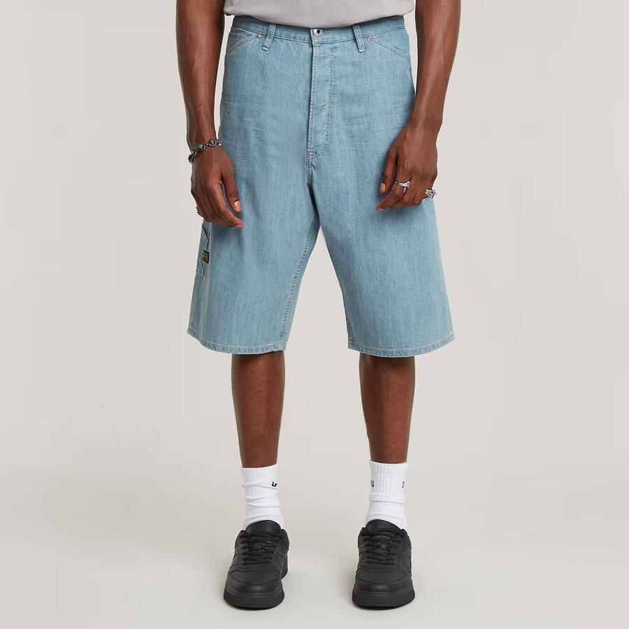 G-Star RAW Bam Logger Short Lichtblauw Heren - Foto 7