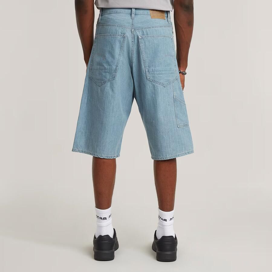 G-Star RAW Bam Logger Short Lichtblauw Heren