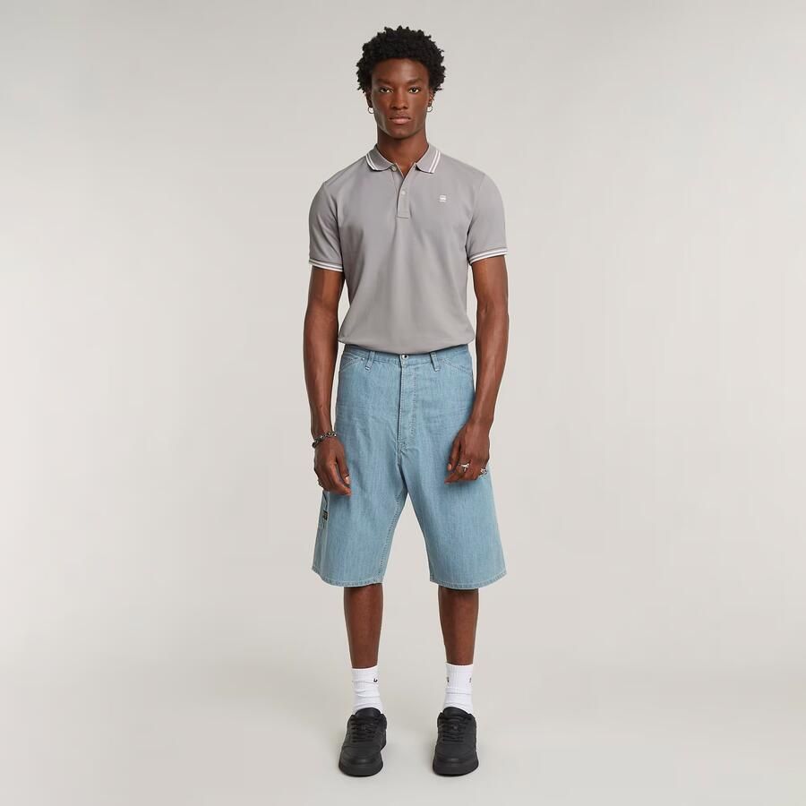 G-Star RAW Bam Logger Short Lichtblauw Heren - Foto 2