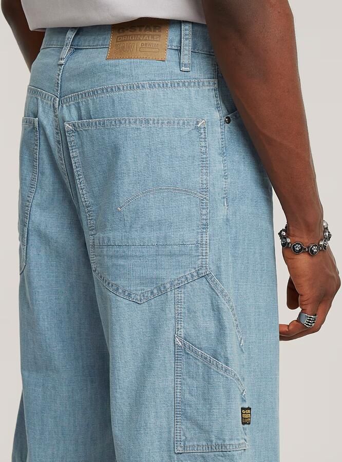 G-Star RAW Bam Logger Short Lichtblauw Heren - Foto 6