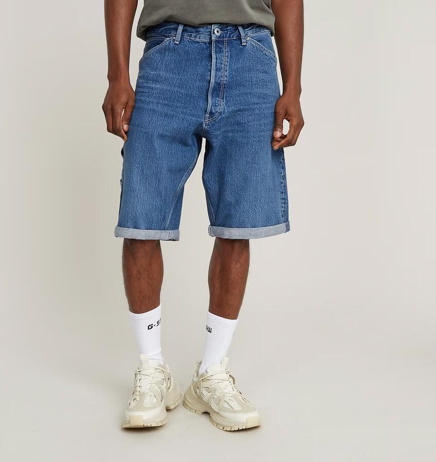 G-Star Raw Korte Broek D26129-D436 BAM LOGGER-H145 FADED WATERCOURSE