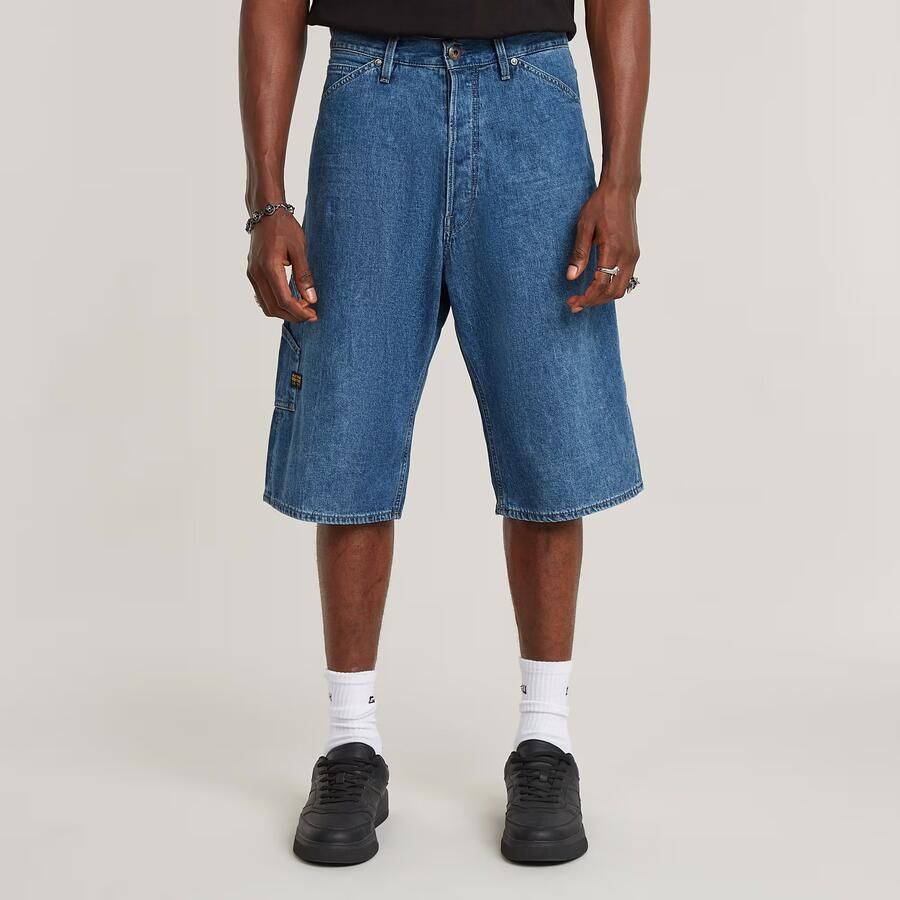 G-Star RAW Bam Logger Short Midden blauw Heren - Foto 7