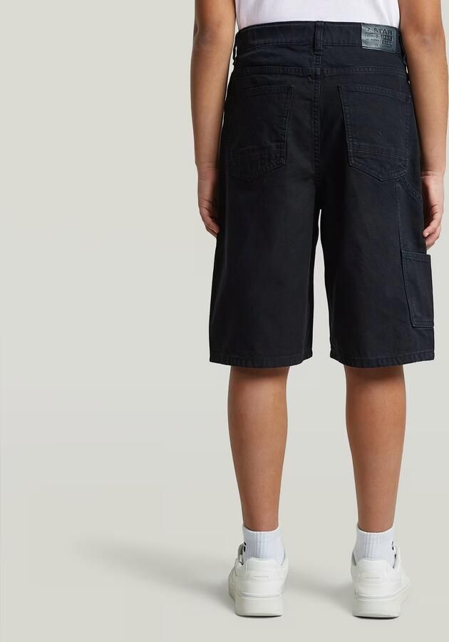 G-Star RAW Bam Utility Jorts voor jongens Donkerblauw jongens