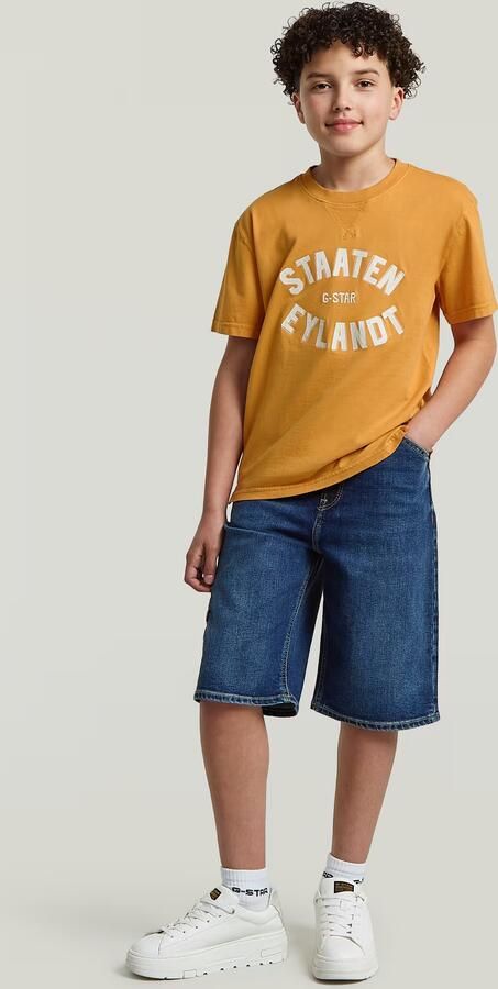 G-Star RAW Bam Utility Jorts voor jongens Midden blauw jongens - Foto 7