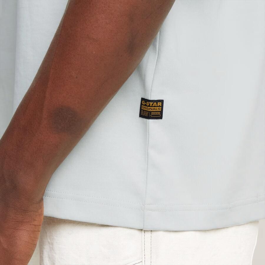 G-Star RAW Barcode Back Graphic Loose T-Shirt Grijs Heren - Foto 4