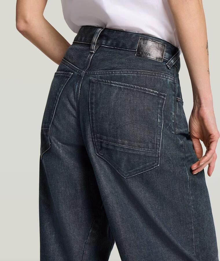 G-Star RAW Barrel Loose Jeans Donkerblauw Dames - Foto 3