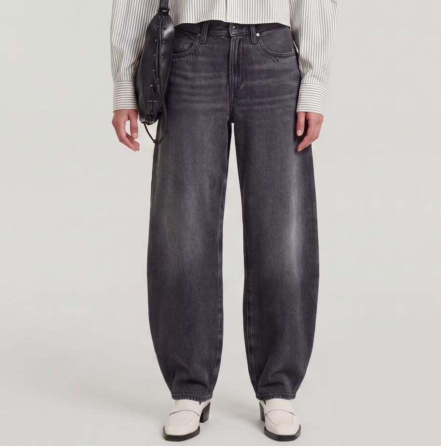 G-Star RAW Barrel Loose Jeans Grijs Dames - Foto 4