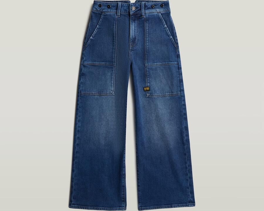 G-Star RAW Barrel Utility High Loose Jeans voor meisjes Midden blauw meisjes - Foto 4