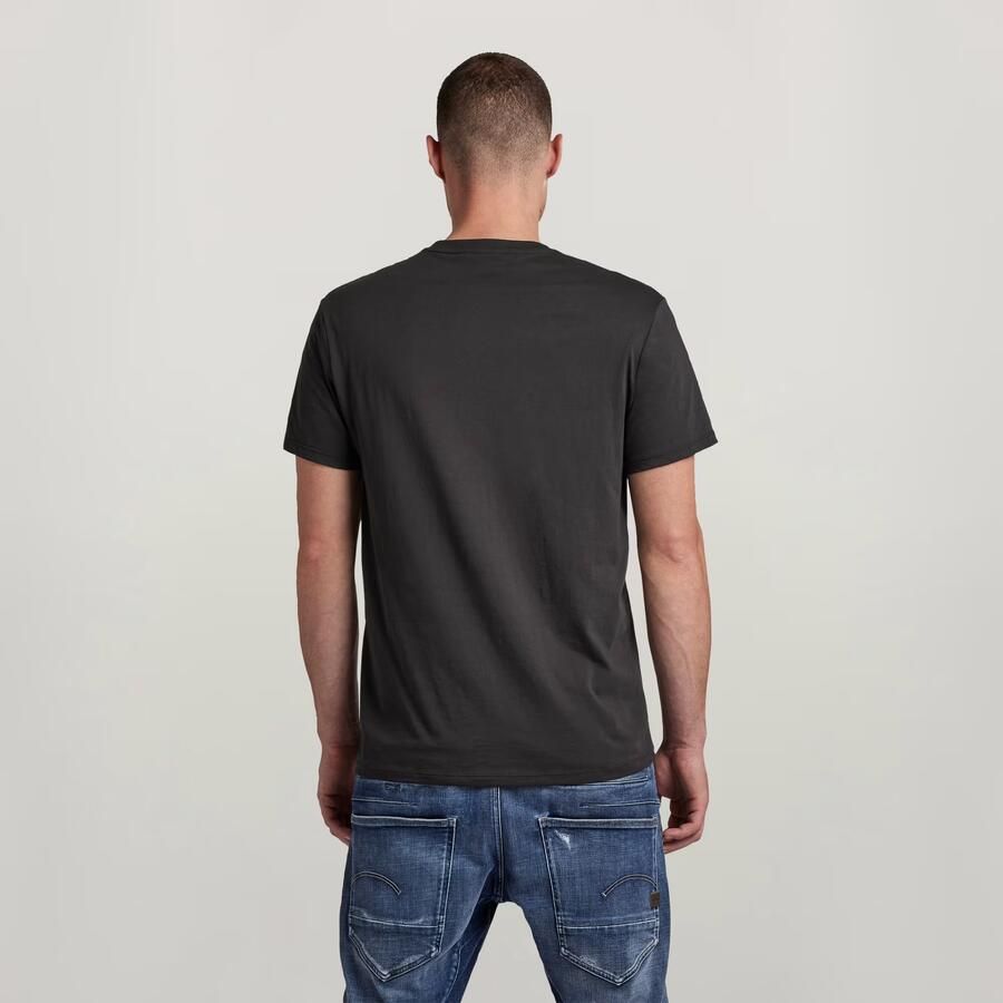 G-Star RAW Shirt met V-hals Base htr v t s s 2-pack (2-delig Set van 2) - Foto 2