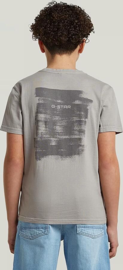 G-Star RAW Base Pocket T-Shirt voor jongens Grijs jongens - Foto 5