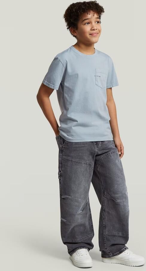G-Star RAW Base Pocket T-Shirt voor jongens Lichtblauw jongens - Foto 4