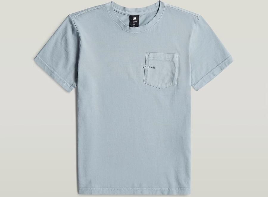 G-Star RAW Base Pocket T-Shirt voor jongens Lichtblauw jongens - Foto 3