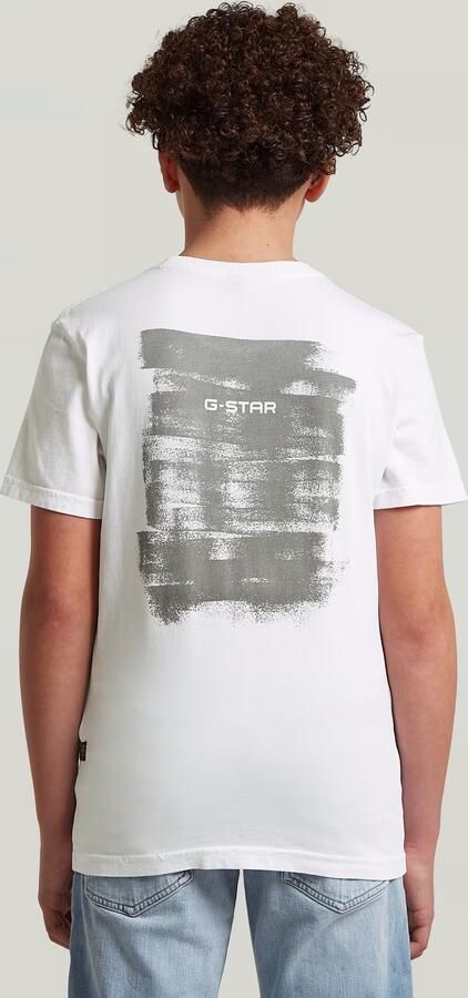 G-Star RAW Base Pocket T-Shirt voor jongens Wit jongens - Foto 5