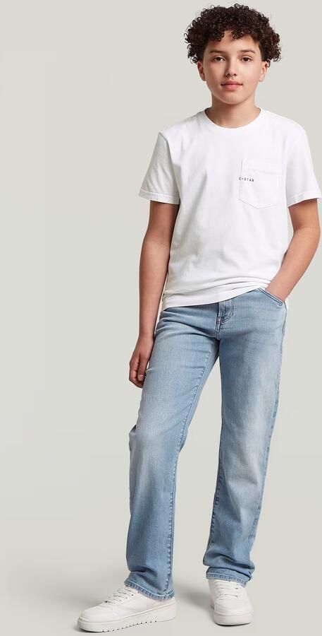 G-Star RAW Base Pocket T-Shirt voor jongens Wit jongens - Foto 4