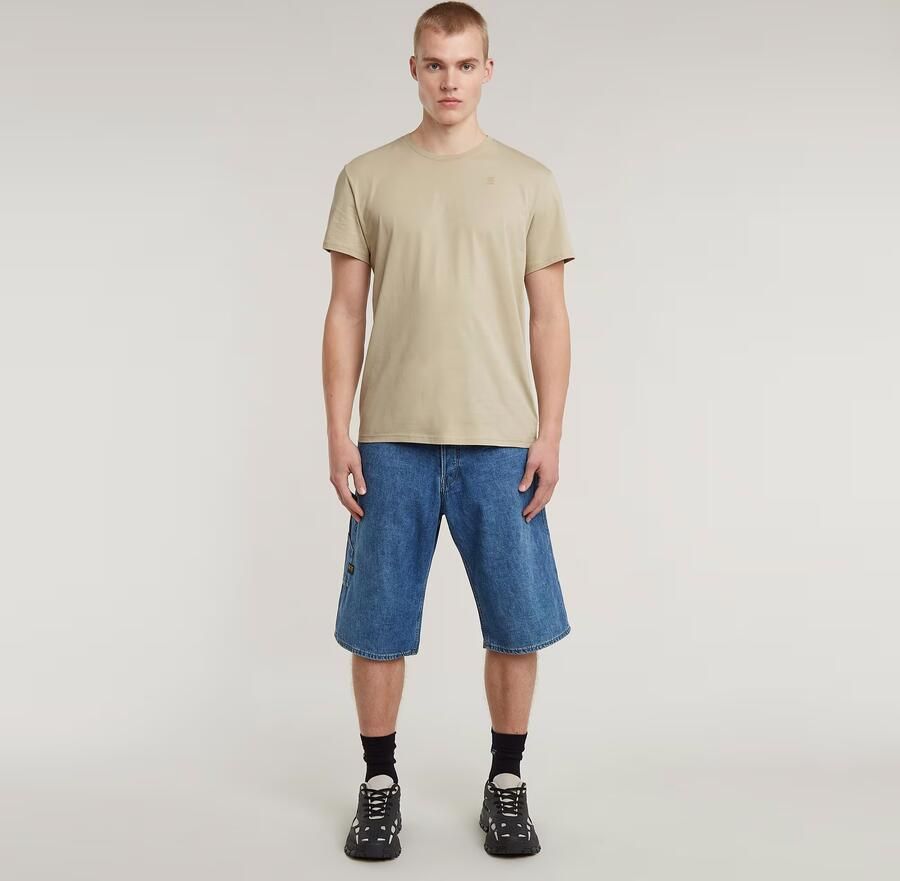 G-Star RAW Base-S T-Shirt Beige Heren - Foto 6