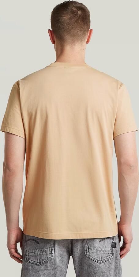 G-Star RAW Base-S T-Shirt Beige Heren - Foto 6