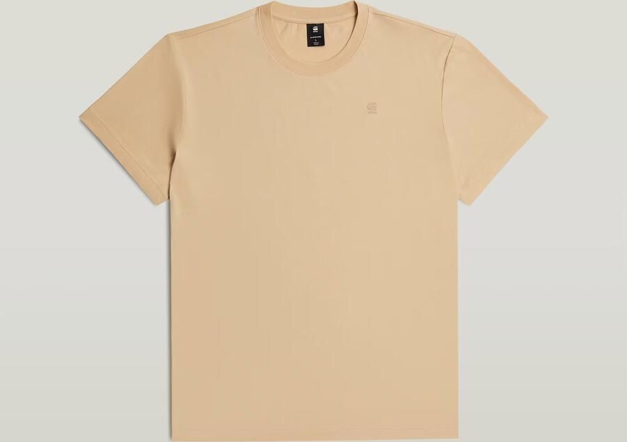 G-Star RAW Base-S T-Shirt Beige Heren - Foto 4