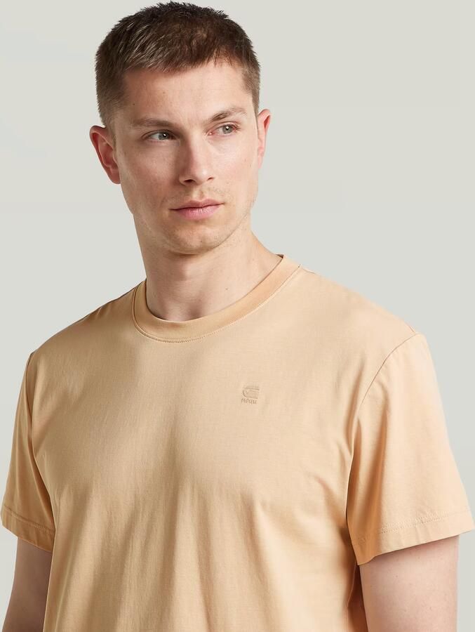 G-Star RAW Base-S T-Shirt Beige Heren - Foto 3