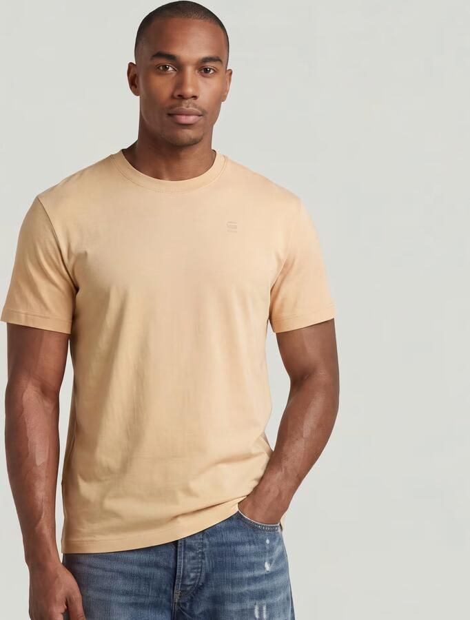 G-Star RAW Base-S T-Shirt Beige Heren - Foto 4