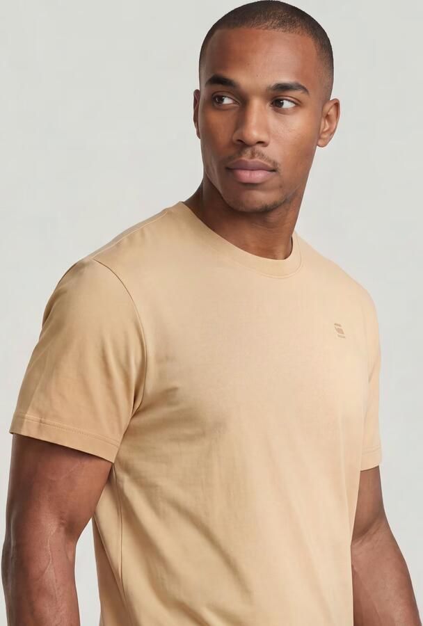 G-Star RAW Base-S T-Shirt Beige Heren - Foto 5