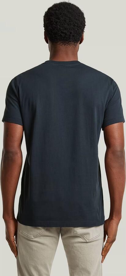 G-Star RAW Base-S T-Shirt Donkerblauw Heren - Foto 8