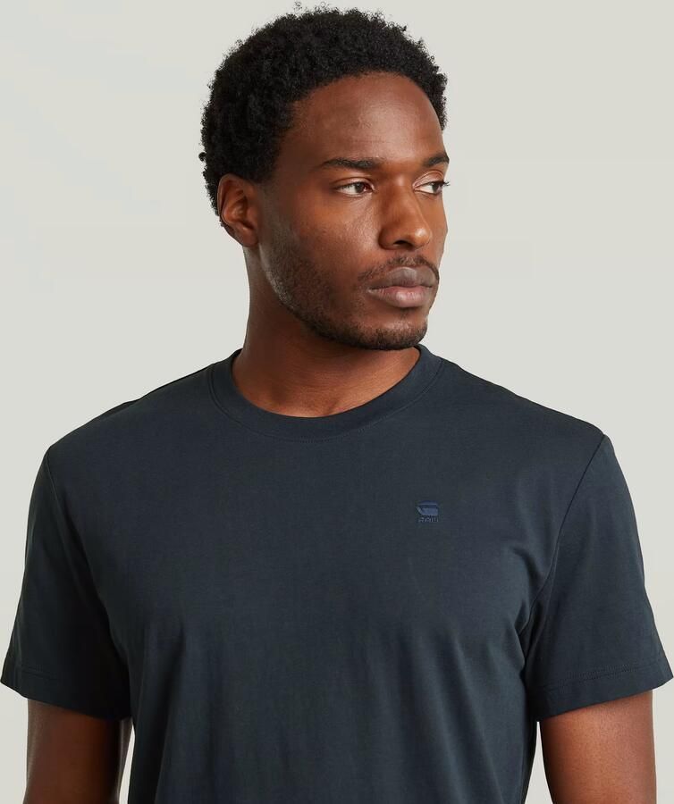 G-Star RAW Base-S T-Shirt Donkerblauw Heren - Foto 5