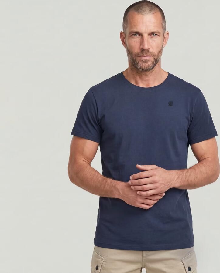 G-Star Raw T-shirt D16411 336 CASE-S R T-6067 SARTHO BLUE - Foto 10