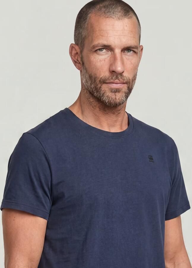 G-Star Raw T-shirt D16411 336 CASE-S R T-6067 SARTHO BLUE - Foto 12