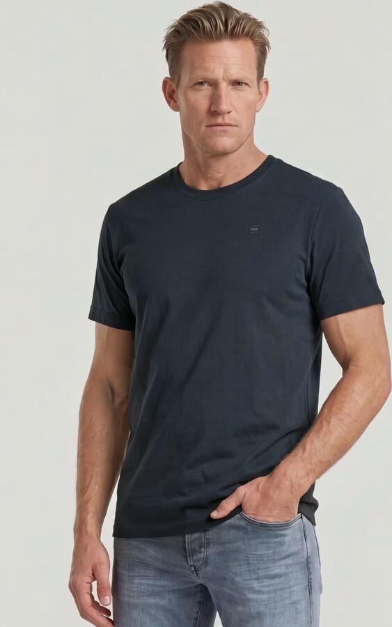 G-Star RAW Base-S T-Shirt Donkerblauw Heren - Foto 7